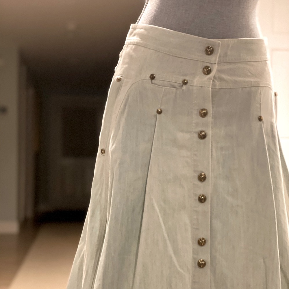 Balmain Denim skirt